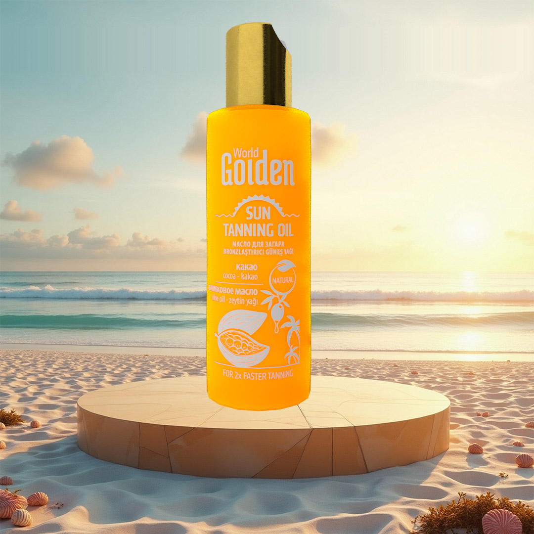 Bronzing Sun Oil with Cocoa and Olive Oil 150 mle