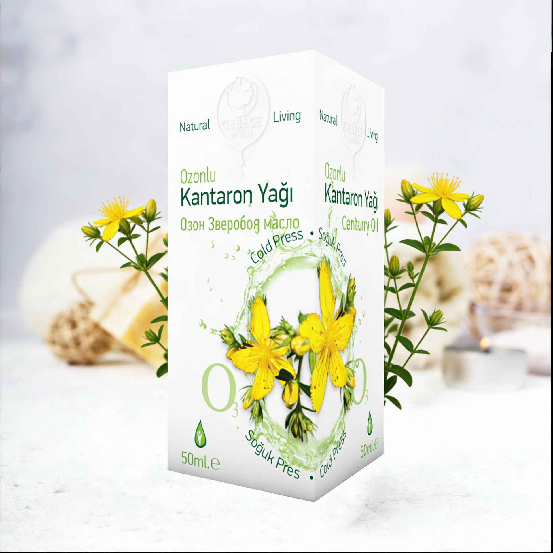 Ozonated St. John's Wort Oil